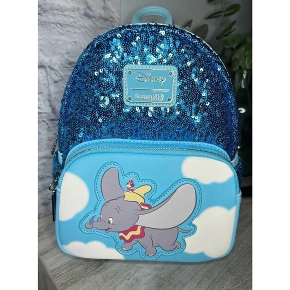 NWT COLLECTION LOUNGE EXCLUSIVE LF DUMBO SEQUIN BACKPACK! - Picture 2 of 9